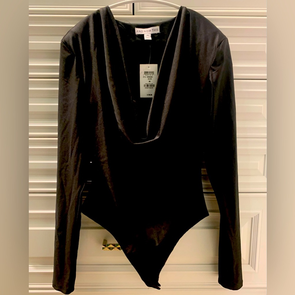 Long sleeve Back Bodysuit by And Now What.